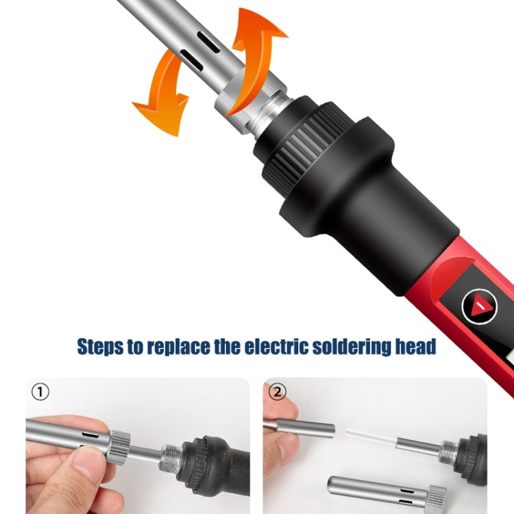 ANENG SL102 24pcs/set Digital Thermostat Household Constant Temperature Soldering Iron Set 60W Internal Heat Welding Tool Kit(EU Plug) - Electric Soldering Iron by ANENG | Online Shopping South Africa | PMC Jewellery | Buy Now Pay Later Mobicred