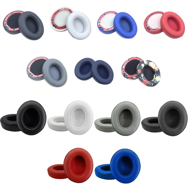 2 PCS Leather Soft Breathable Headphone Cover For Beats Studio 2/3, Color: Black - Earmuff & Pad by PMC TechLife | Online Shopping South Africa | PMC TechLife