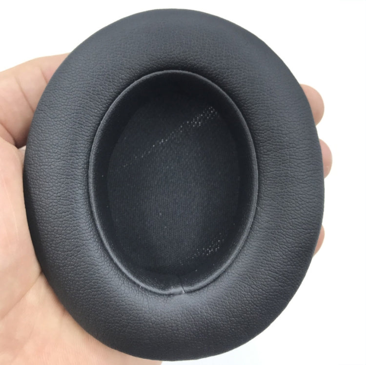 2 PCS Leather Soft Breathable Headphone Cover For Beats Studio 2/3, Color: Black - Earmuff & Pad by PMC Jewellery | Online Shopping South Africa | PMC Jewellery