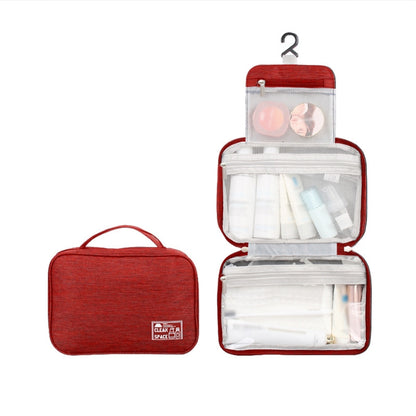 RH261 Foldable Travel Dry and Wet Separation Washing Bag(Wine Red) - Storage Boxes by PMC Jewellery | Online Shopping South Africa | PMC Jewellery