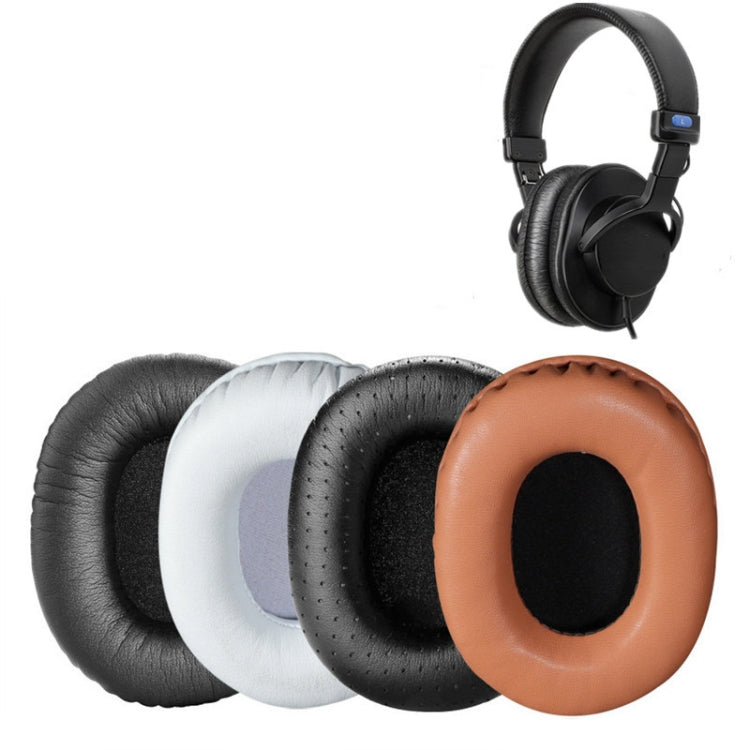 2 PCS Headset Sponge Earmuffs For SONY MDR-7506 / V6 / 900ST, Color: White Bright - Earmuff & Pad by PMC TechLife | Online Shopping South Africa | PMC TechLife