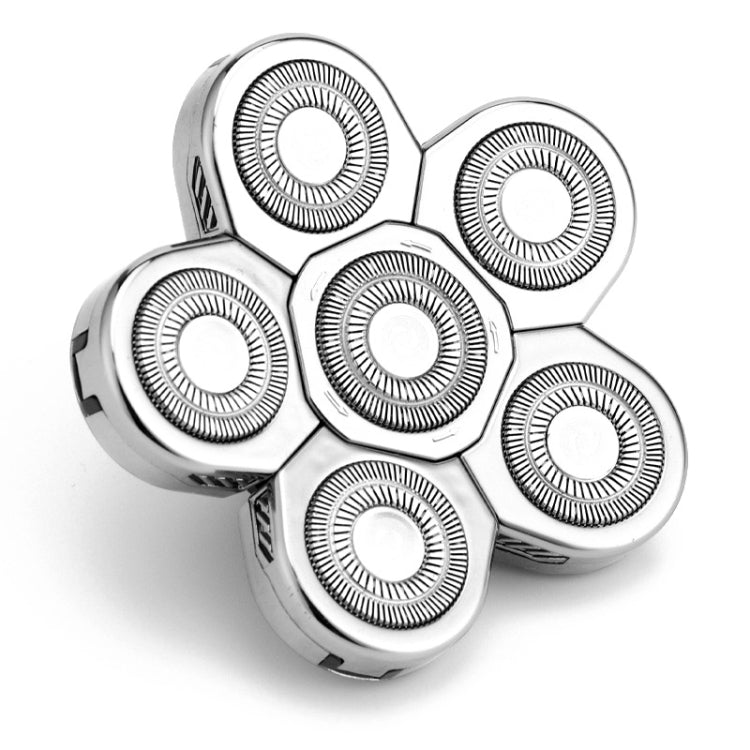 Shaver Replaceable Washable Double Ring Knife Mesh Floating Head 6 Knife Net - Shavers Parts & Accessories by PMC TechLife | Online Shopping South Africa | PMC TechLife | Buy Now Pay Later Mobicred