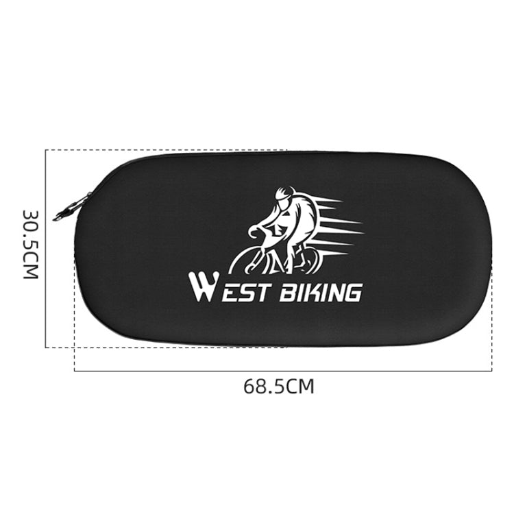 WEST BIKING YP0719301 Bicycle Dust Chain Cover Crankset Protective Cover(Black) - Bicycle Chains & Rounds by WEST BIKING | Online Shopping South Africa | PMC TechLife | Buy Now Pay Later Mobicred