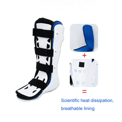 Calf Ankle Fracture Sprain Fixation Brace Plaster Shoe Foot Support Brace, Size: L Right(Long Version Without Baffle) - Mobility Aids by PMC Jewellery | Online Shopping South Africa | PMC Jewellery