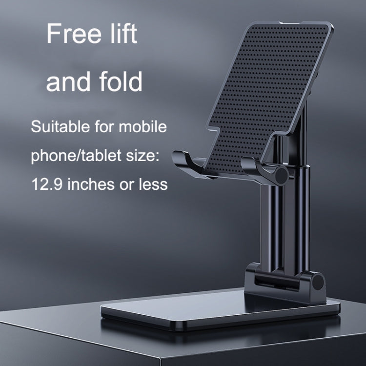 SSKY X5 Desktop Phone Live Foldable Tablet Bracket, Style: Double Rod Phone Version (Black) - free shipping - PMC TechLife - Order now!
