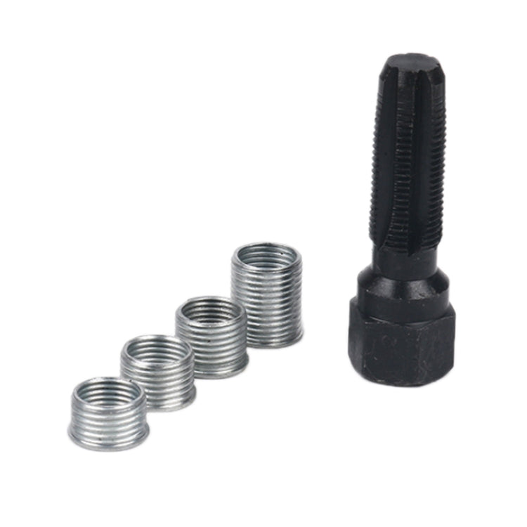 5 PCS/Set 14mm Spark Plug Hole Thread Repair Tool Tap Regenerator - free shipping - PMC TechLife - Order now!