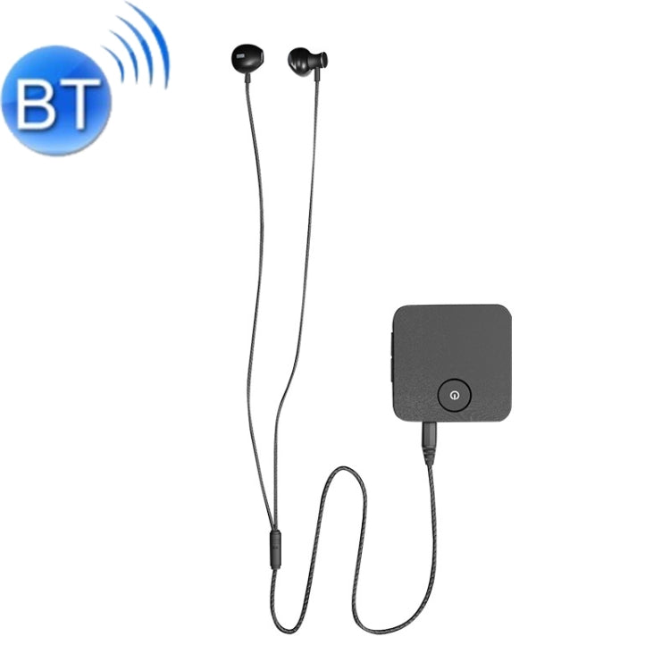 U20 Lavalier Bluetooth Sound Collector Smart Auxiliary Bluetooth Headset(Black) - Hearing Aids by PMC Jewellery | Online Shopping South Africa | PMC Jewellery