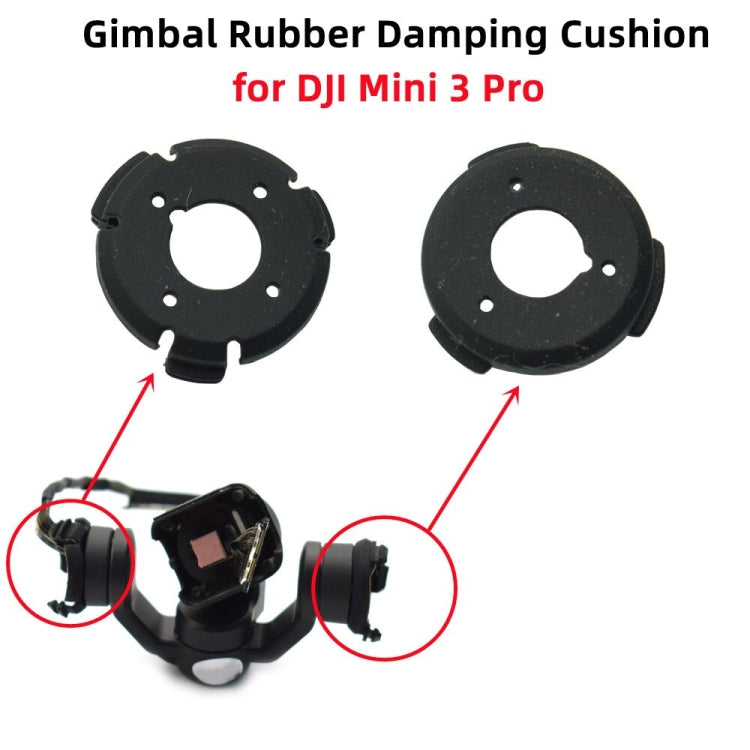 For DJI Mavic Mini 3 Pro / Mini 3 Head Camera Shock Absorber Ball, Style: Left 3 Holes - For DJI Mavic Series by PMC TechLife | Online Shopping South Africa | PMC TechLife