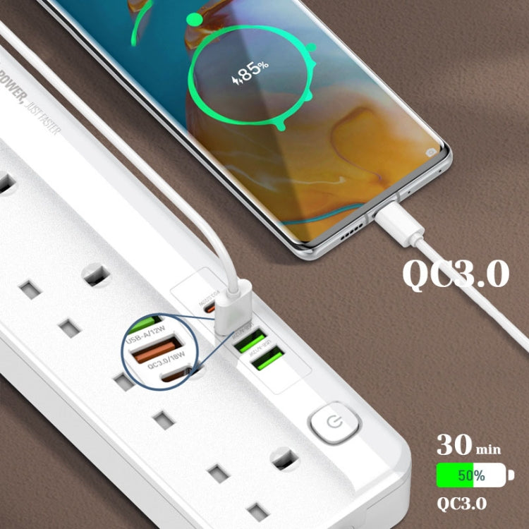 LDNIO 5+4 Ports Multifunctional Travel Home Office Fast Charging Socket(UK Plug) - free shipping - PMC TechLife - Order now!