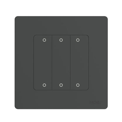 Tuya ZigBee Smart Single-fire Zero-fire Sharing Timing Voice Wall Switch EU Plug, Style: 6 Ways (Gray Scene Casual Post) - Smart Switch by PMC Jewellery | Online Shopping South Africa | PMC Jewellery