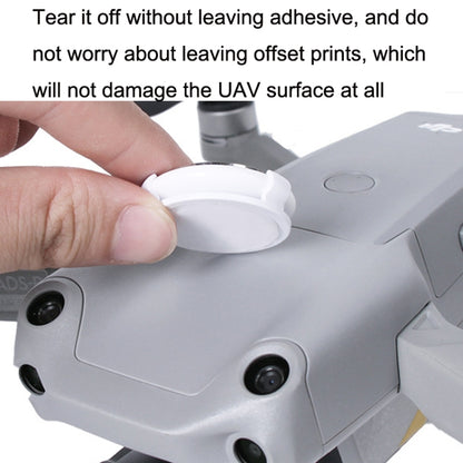 Sunnylife TY-Q9354 For DJI Avata / Mavic 3 / Mini 3 Pro Installation AirTag Locator Bracket(White) -  by PMC Jewellery | Online Shopping South Africa | PMC Jewellery