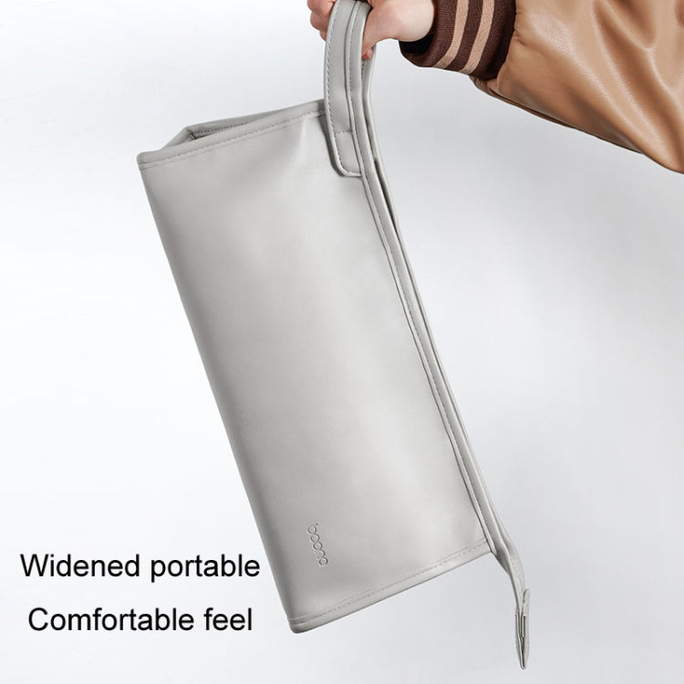 Baona BN-DS001 for Dyson Hair Dryer Accessories Leather Organizer(Gray) - free shipping - PMC TechLife - Order now!