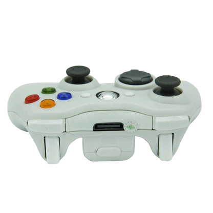 For Microsoft Xbox 360 / PC XB13 Dual Vibration Wireless 2.4G Gamepad With Receiver(Black) - Gamepad by PMC Jewellery | Online Shopping South Africa | PMC Jewellery