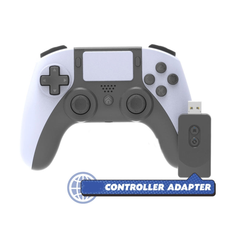 For PS5/ PS4/PC Wireless WIFI Controller Bluetooth DualSense Gamepad Joysticks(Black) - Gamepads by PMC Jewellery | Online Shopping South Africa | PMC Jewellery