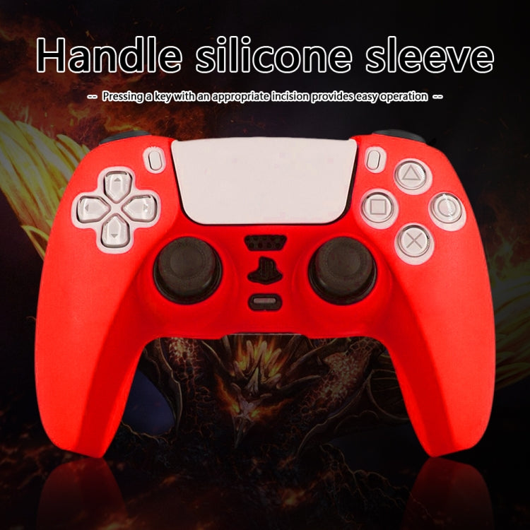 For PS5 Controller Silicone Case Protective Cover, Product color: Blue - Cases by PMC Jewellery | Online Shopping South Africa | PMC Jewellery