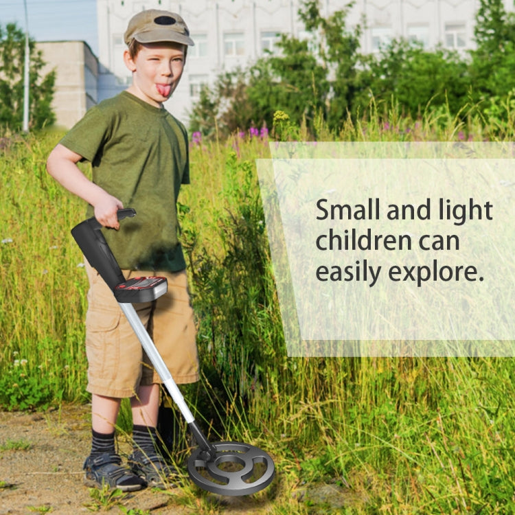 Goint MD3002 Children Beach Toy Underground Metal Detector(Black) - free shipping - PMC TechLife - Order now!