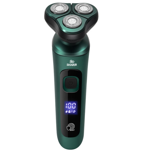 Standard Version Smart Electric Shaver LCD Digital Display Three-head USB Rechargeable Floating Razor - Electric Shavers by PMC Jewellery | Online Shopping South Africa | PMC Jewellery