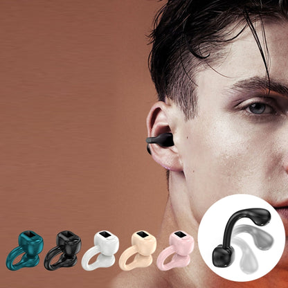 M10 IPX5 Waterproof Ear Clip Bluetooth Earphones, Style: Doble Skin Color - Bluetooth Earphone by PMC Jewellery | Online Shopping South Africa | PMC Jewellery