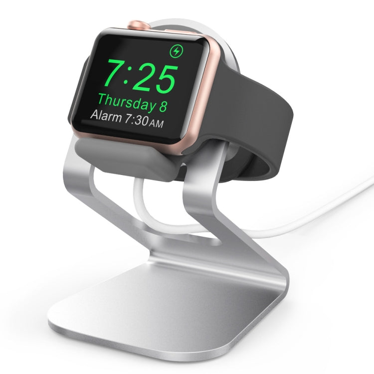 AhaStyle ST03 For Apple Watch Series Aluminum Alloy Stand Base(Silver) - free shipping - PMC TechLife - Order now!
