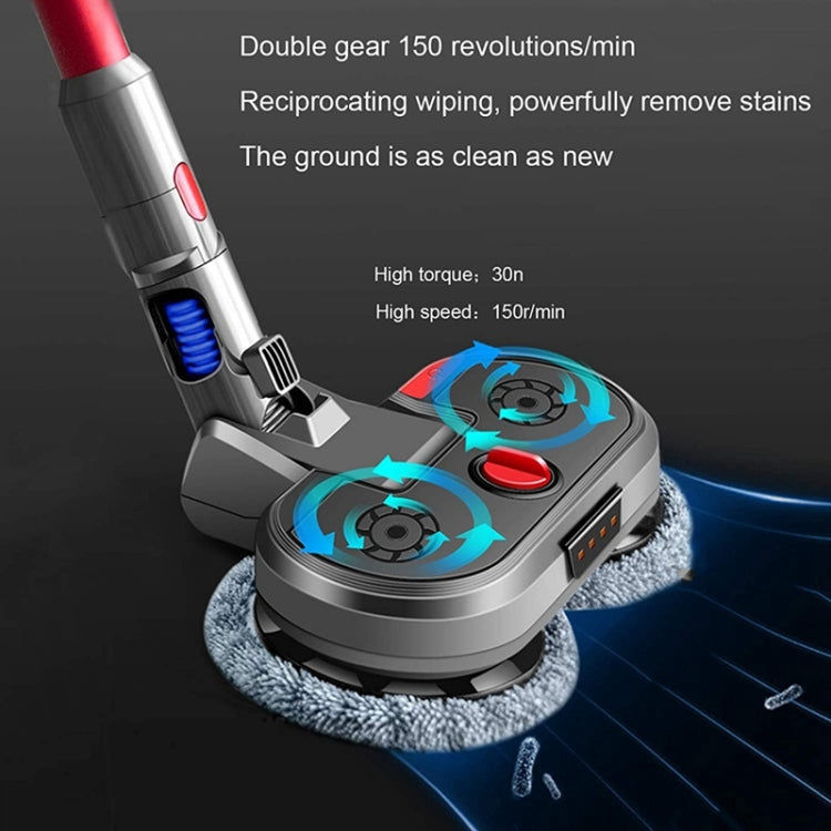 For Dyson V15  Vacuum Cleaner Electric Mopping Head Integrated Water Tank With 6pcs Rag - free shipping - PMC TechLife - Order now!