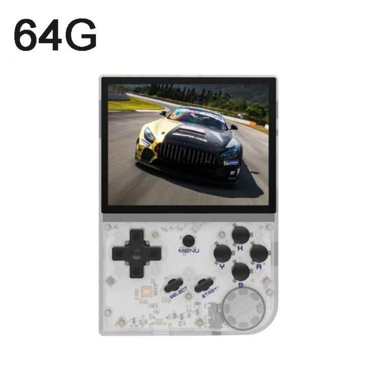 ANBERNIC RG35XX 3.5-inch Retro Handheld Game Console Open Source Game Player 64G 5000+ Games(White) - free shipping - PMC TechLife - Order now!