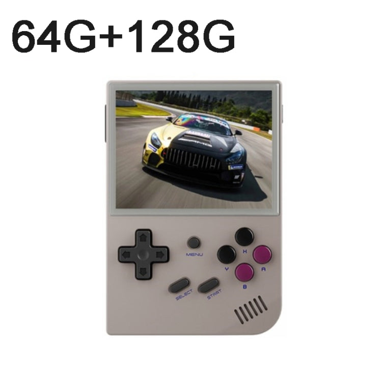 ANBERNIC RG35XX 3.5-inch Retro Handheld Game Console Open Source Game Player  64G+128G 13000+ Games(Grey) - free shipping - PMC TechLife - Order now!