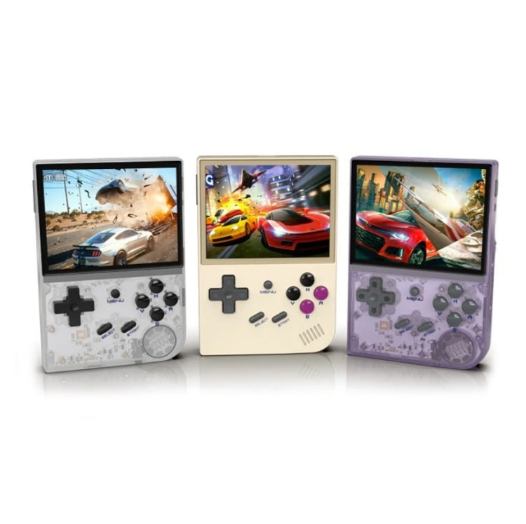 ANBERNIC RG35XX 3.5-inch Retro Handheld Game Console Open Source Game Player  64G+128G 13000+ Games(Purple) - free shipping - PMC TechLife - Order now!