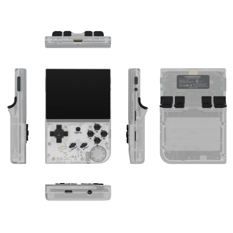 ANBERNIC RG35XX 3.5-inch Retro Handheld Game Console Open Source Game Player  64G+128G 13000+ Games(White) - free shipping - PMC TechLife - Order now!