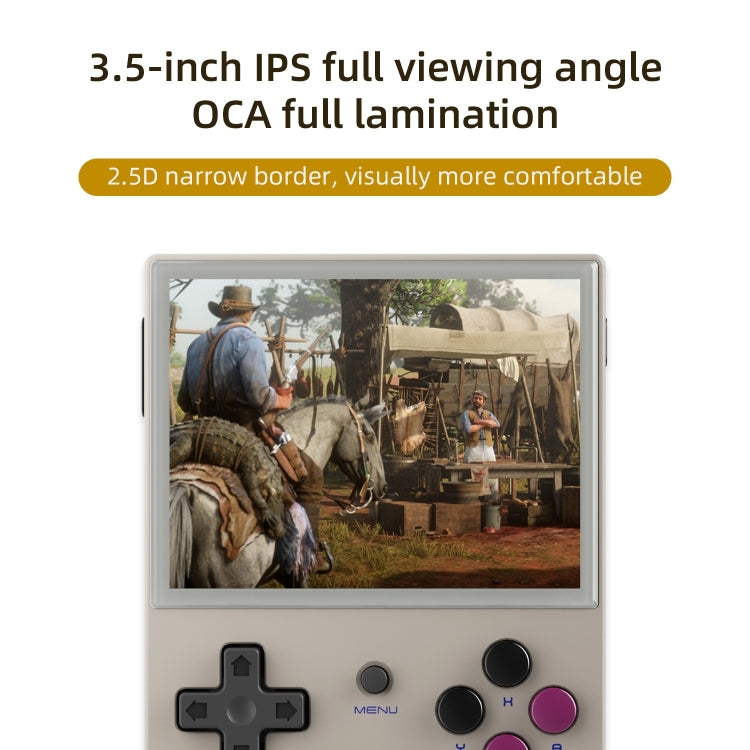 ANBERNIC RG35XX 3.5-inch Retro Handheld Game Console Open Source Game Player 64G 5000+ Games(Purple) - free shipping - PMC TechLife - Order now!