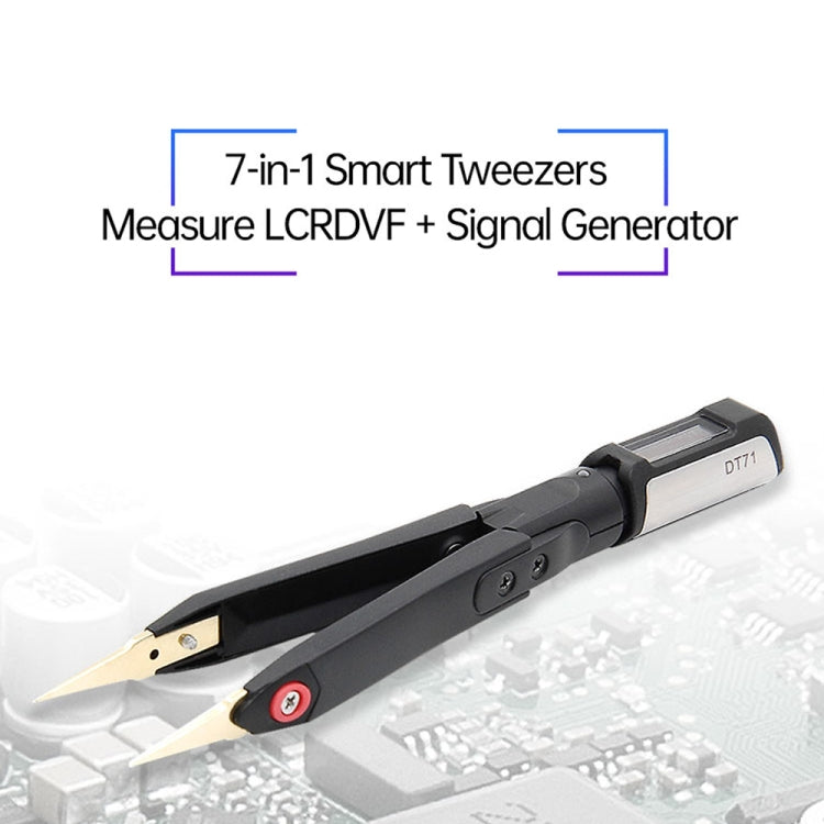 MINIWARE DT71 Measuring Digital Tweezers Signal Generator Multimeter - free shipping - PMC TechLife - Order now!