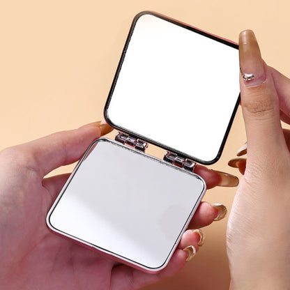 Desktop Mini Electroplating Makeup Double-sided Mirror For Ladies(Silver) - Mirror by PMC Jewellery | Online Shopping South Africa | PMC Jewellery