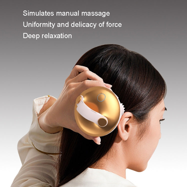 MAH02 Smart Head Massage Wireless Kneading Massager(Silver) - Massage & Relaxation by PMC Jewellery | Online Shopping South Africa | PMC Jewellery