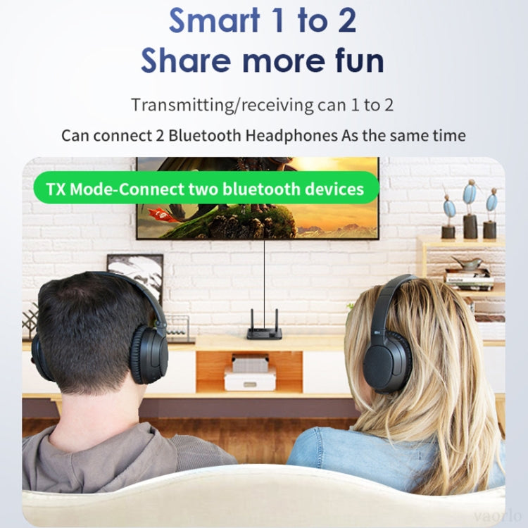 B39 2 In 1 Bluetooth 5.3AUX Music Receiver TV Computer Adapter - Audio Receiver Transmitter by PMC TechLife | Online Shopping South Africa | PMC TechLife