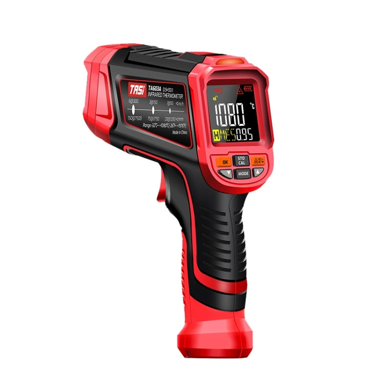 TASI TA603A -32-1080 degrees Celsius Color Screen Infrared Thermometer Industrial Electronic Thermometer - Thermostat & Thermometer by TASI | Online Shopping South Africa | PMC Jewellery | Buy Now Pay Later Mobicred