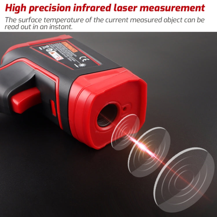 TASI TA603A -32-1080 degrees Celsius Color Screen Infrared Thermometer Industrial Electronic Thermometer - Thermostat & Thermometer by TASI | Online Shopping South Africa | PMC Jewellery | Buy Now Pay Later Mobicred