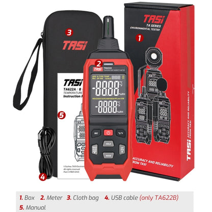 TASI TA622B USB Computer Connection Temperature Humidity Meter Digital Dew Point Thermometer - Thermostat & Thermometer by TASI | Online Shopping South Africa | PMC Jewellery | Buy Now Pay Later Mobicred