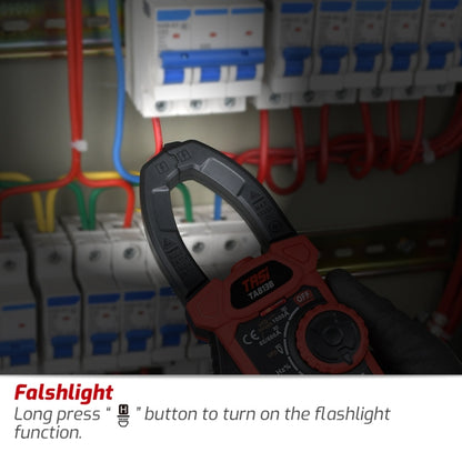 TASI TA813A Clamp Meter High Accuracy AC DC Voltage Ammeter - Digital Multimeter by TASI | Online Shopping South Africa | PMC Jewellery | Buy Now Pay Later Mobicred