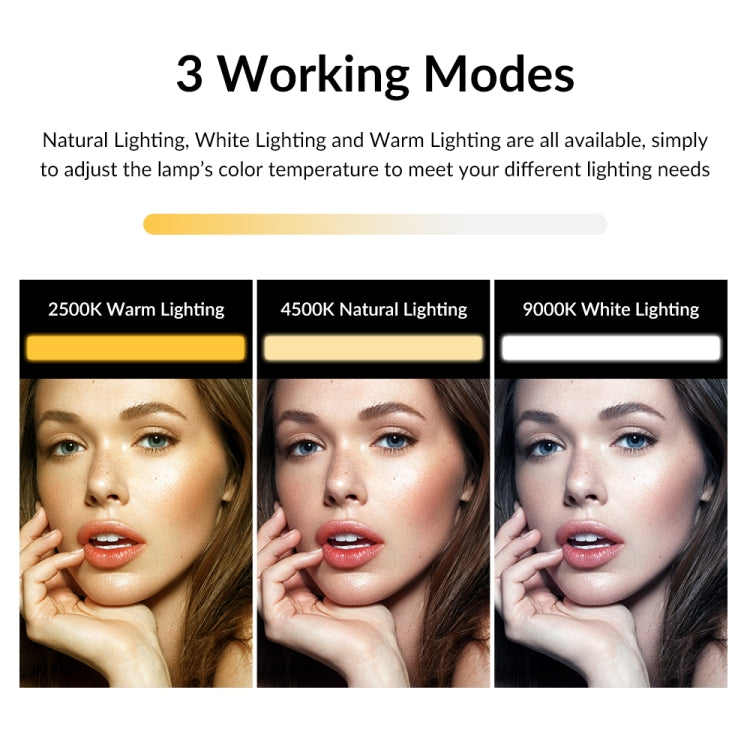 APEXEL APL-FL06 Portable Square Strip Live Video Conferencing Fill Light - free shipping - PMC TechLife - Order now!