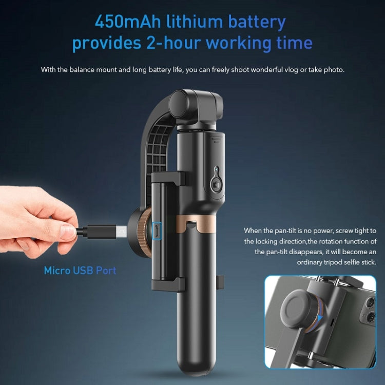 APEXEL APL-D6 Live Video Multifunctional Mobile Phone Gimbal Stabilizer Selfie Stick - free shipping - PMC TechLife - Order now!
