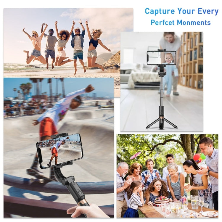 APEXEL APL-D6 Live Video Multifunctional Mobile Phone Gimbal Stabilizer Selfie Stick - free shipping - PMC TechLife - Order now!