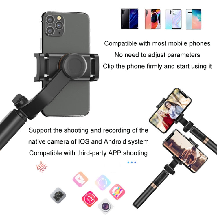 APEXEL APL-D6 Live Video Multifunctional Mobile Phone Gimbal Stabilizer Selfie Stick - free shipping - PMC TechLife - Order now!