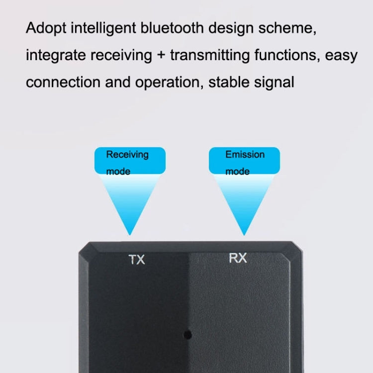 3 In 1 Bluetooth 5.0 Adapter TV Computer Wireless Audio Receiving Transmitter - Audio Receiver Transmitter by PMC TechLife | Online Shopping South Africa | PMC TechLife