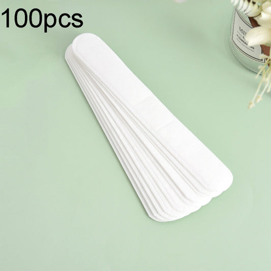 100pcs Disposable Hat Brim Stickers Shirt Collar Anti-dirty Sweat-absorbing Stickers(White) - Others by PMC Jewellery | Online Shopping South Africa | PMC Jewellery