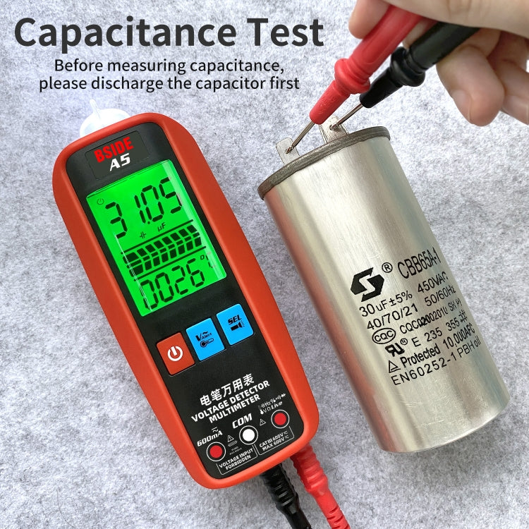 BSIDE A5 High Precision Intelligent Digital Pen Universal Table(Standard Without Battery) - Digital Multimeter by BSIDE | Online Shopping South Africa | PMC TechLife | Buy Now Pay Later Mobicred