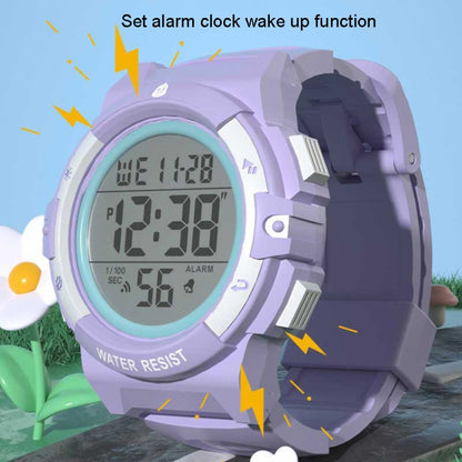 Changing Case Electronic Watch Mini Cartoon Alarm Clock Waterproof Watch(Girl) - Cartoon Watches by PMC Jewellery | Online Shopping South Africa | PMC Jewellery