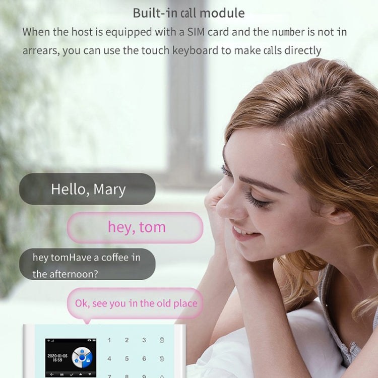 CS118   WIFI+GSM Tuya Smart Voice Alarm System Supports Amazon Alexa/ Google Assistant, Spec: Package 4 - Alarm System by PMC Jewellery | Online Shopping South Africa | PMC Jewellery