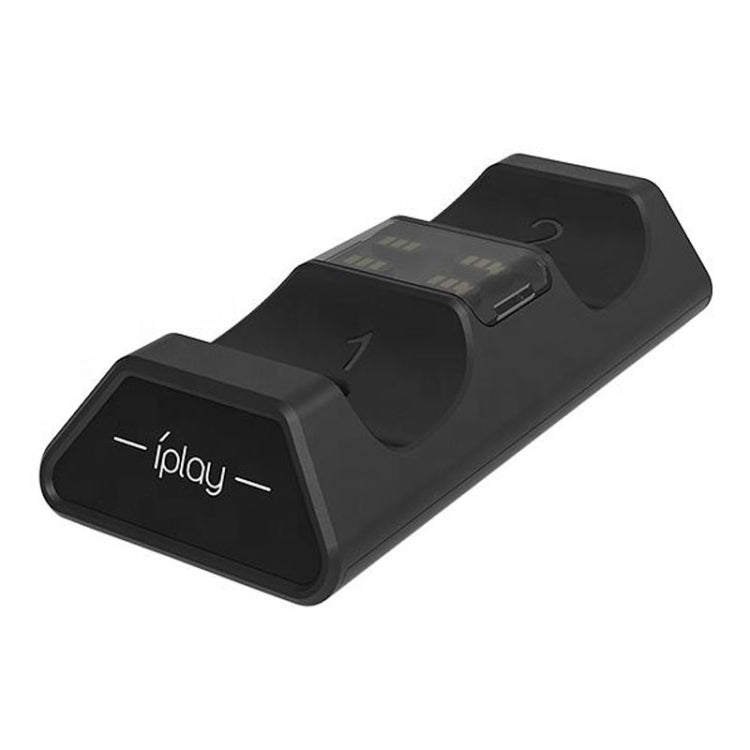 iplay HBP-263 For PS5 Handle Dual Seat Charging Support(Black) - Charger & Power by iplay | Online Shopping South Africa | PMC Jewellery | Buy Now Pay Later Mobicred