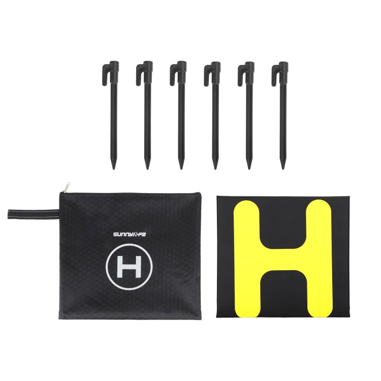 Sunnylife TJP11 80cm Hexagonal Double-sided Folding With Ground Spikes Drone Universal Apron - free shipping - PMC TechLife - Order now!