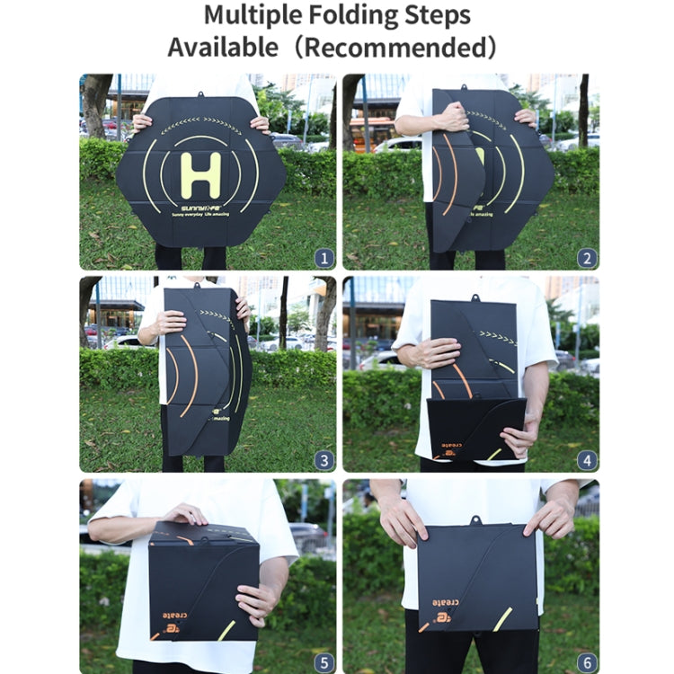 Sunnylife TJP11 80cm Hexagonal Double-sided Folding With Ground Spikes Drone Universal Apron - free shipping - PMC TechLife - Order now!