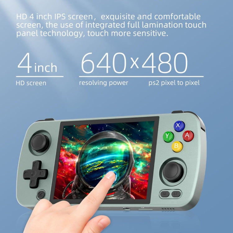 ANBERNIC RG405M Handheld Game Console 4 Inch IPS Touch Screen Aluminum Alloy Android 12 System  128G+256G 4000+Games(Black) - free shipping - PMC TechLife - Order now!